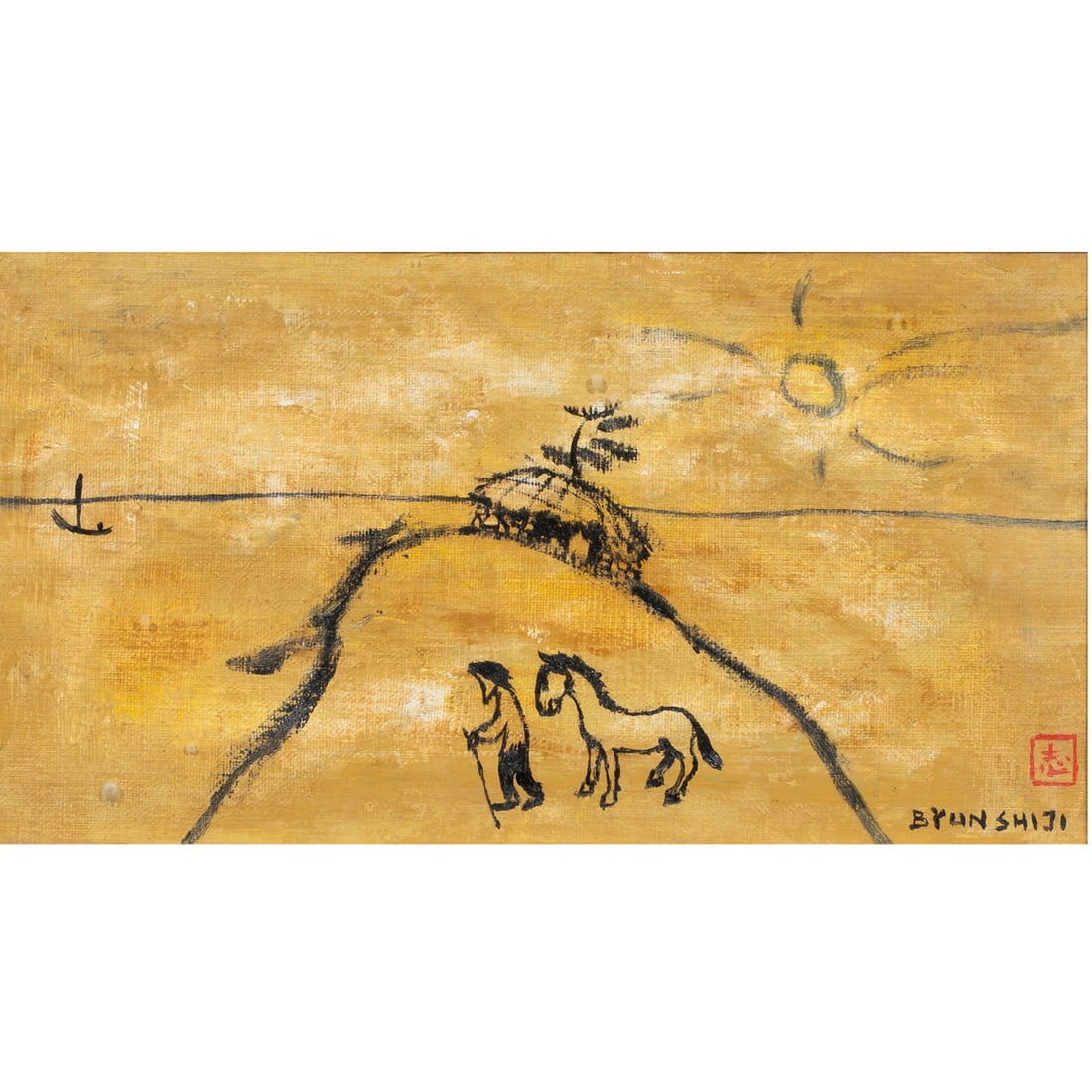 Painting, Byun Shiji (1 of 4)