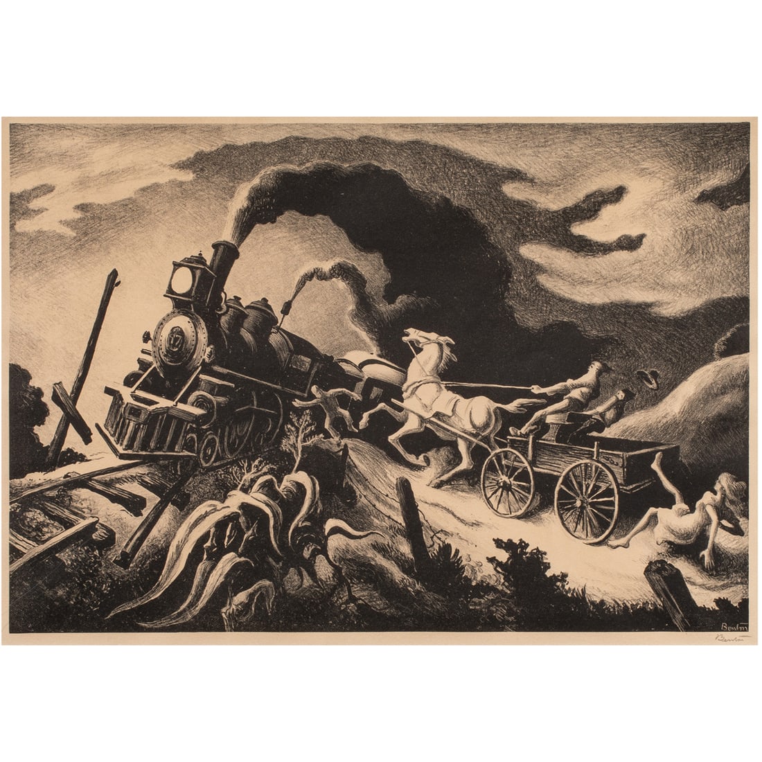 Print, Thomas Hart Benton (1 of 4)