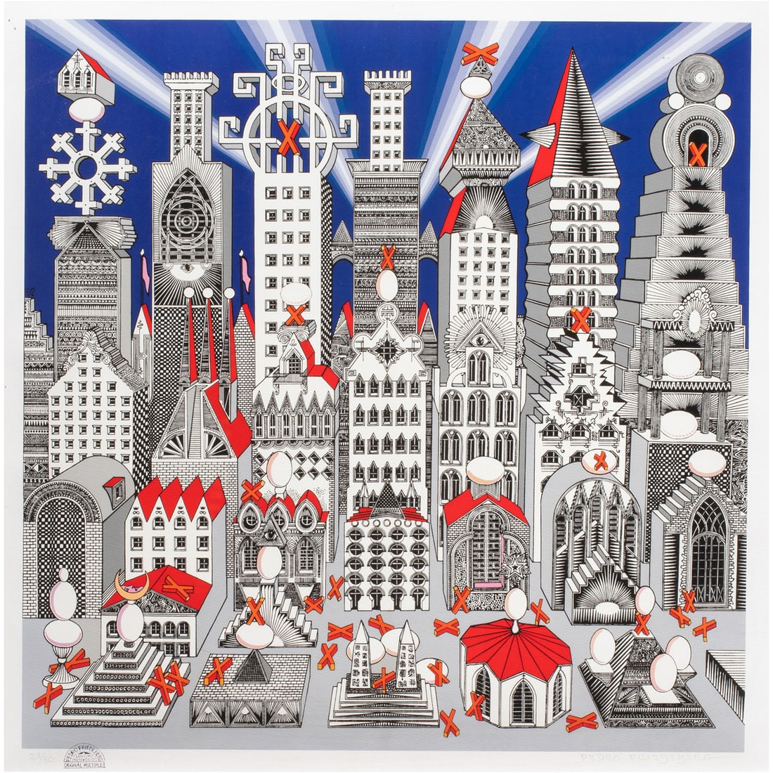 Print, Pedro Friedeberg (1 of 5)