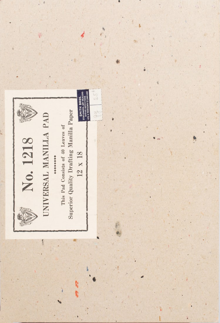 Photograph, Anne W. Brigman: Anne W. Brigman (American, 1869-1950), Untitled (Possibly Isadora Duncan), 1915, platinum print, signed and dated lower left, sheet: 9.25"h x 6"w, overall (with back mat): 11.5"h x 7.75"w. Provenance: