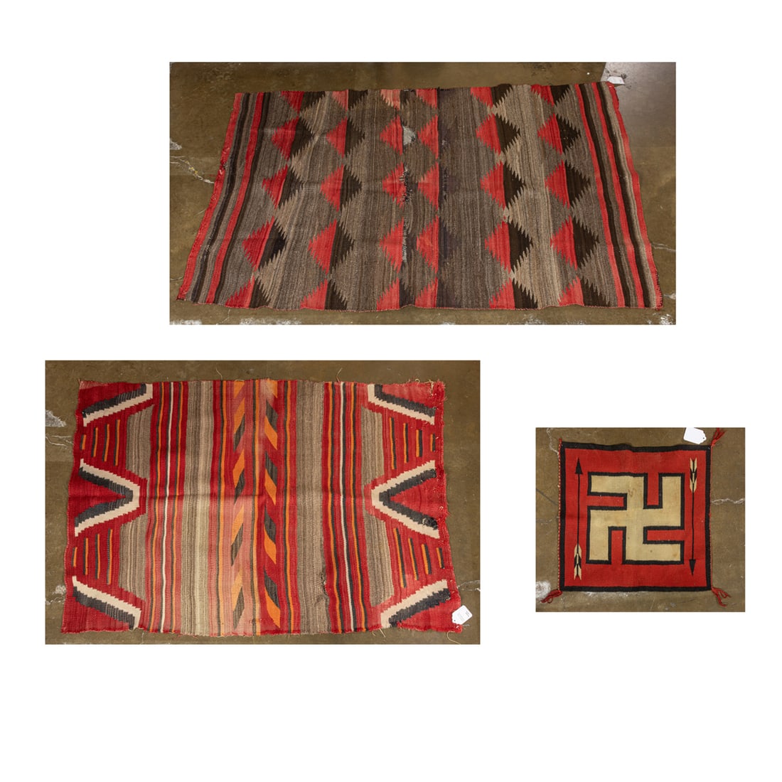 A group of  three Navajo blankets (1 of 1)