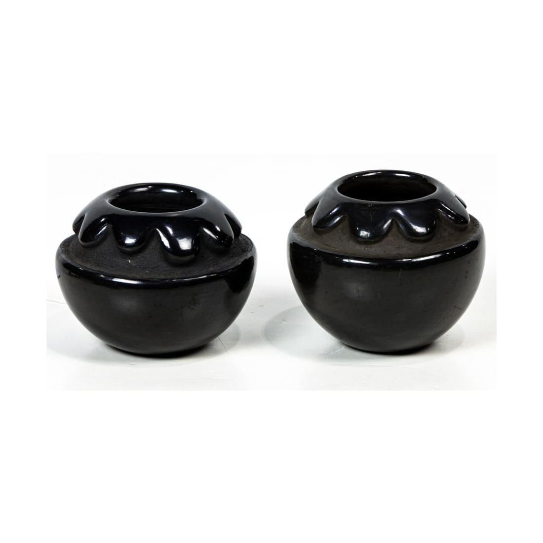 Two Sophie Cata Santa Clara pueblo pottery vessels (1 of 1)