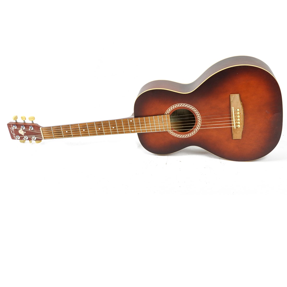 An Art & Lutherie guitar Ami wild cherry laminated acoustic guitar: An Art & Lutherie guitar Ami wild cherry laminated acoustic guitar, includes case, 36"l