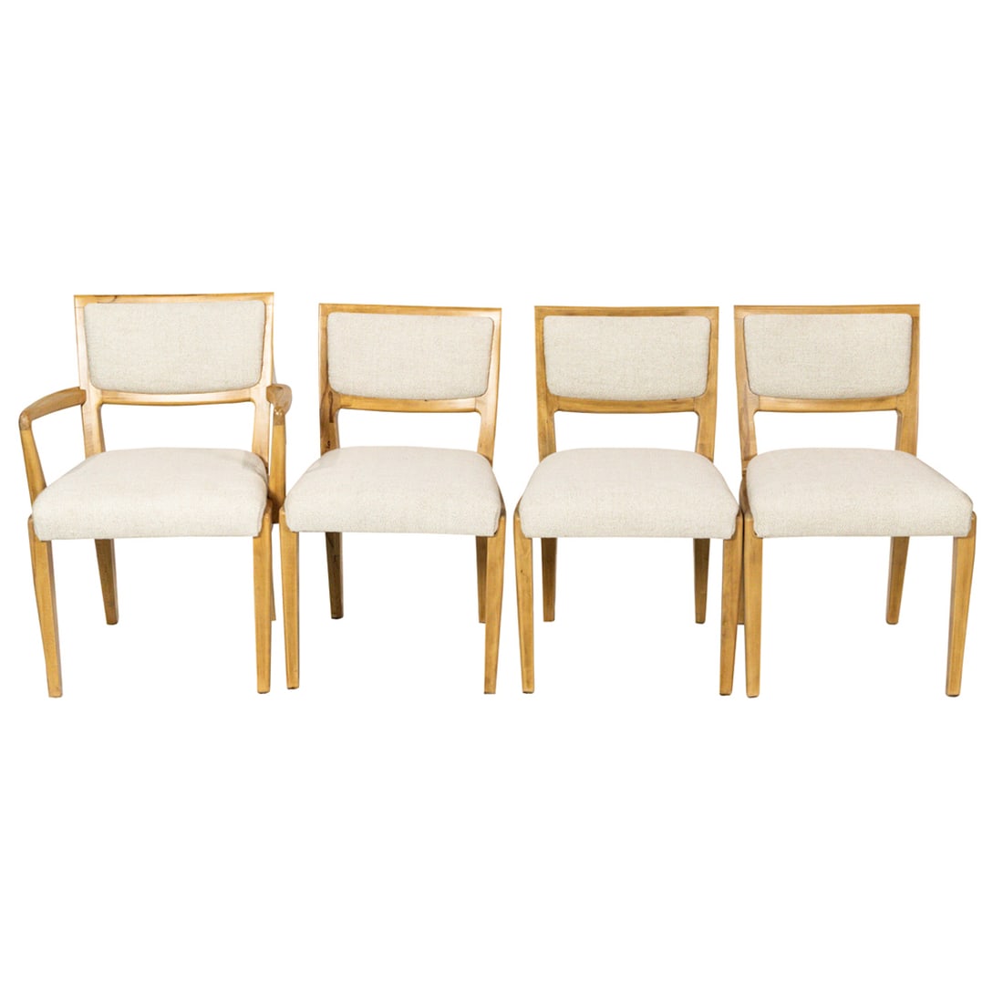 Four Danish Modern style dining chairs (1 of 5)