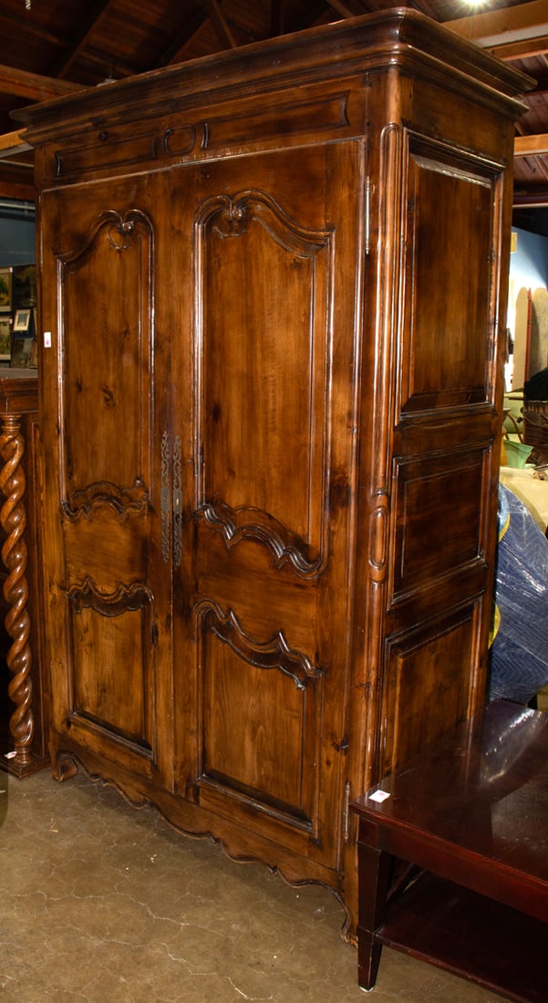 A French Provincial armoire, Senator Feinstein Estate (1 of 1)