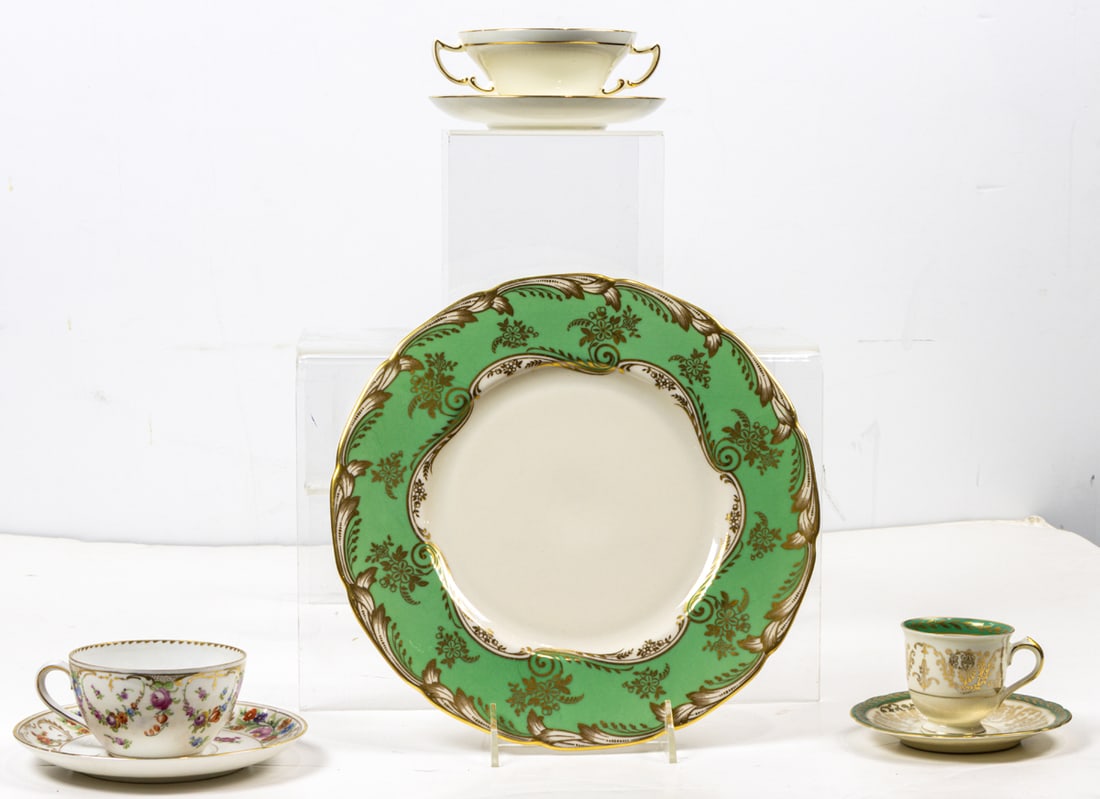 A group of porcelain including Lenox and Minton (1 of 3)