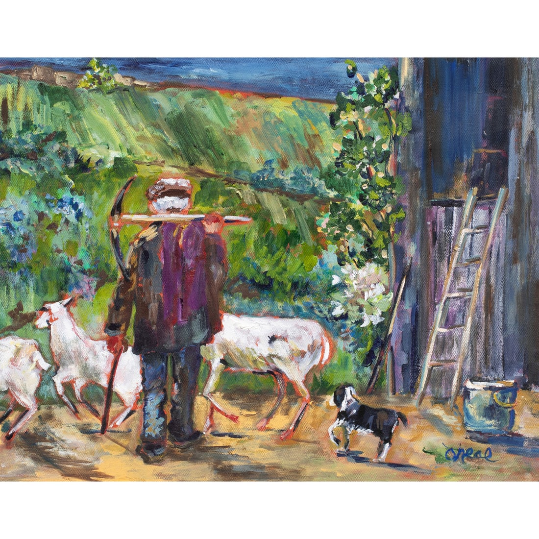 Painting, Susan O'Neal (1 of 4)