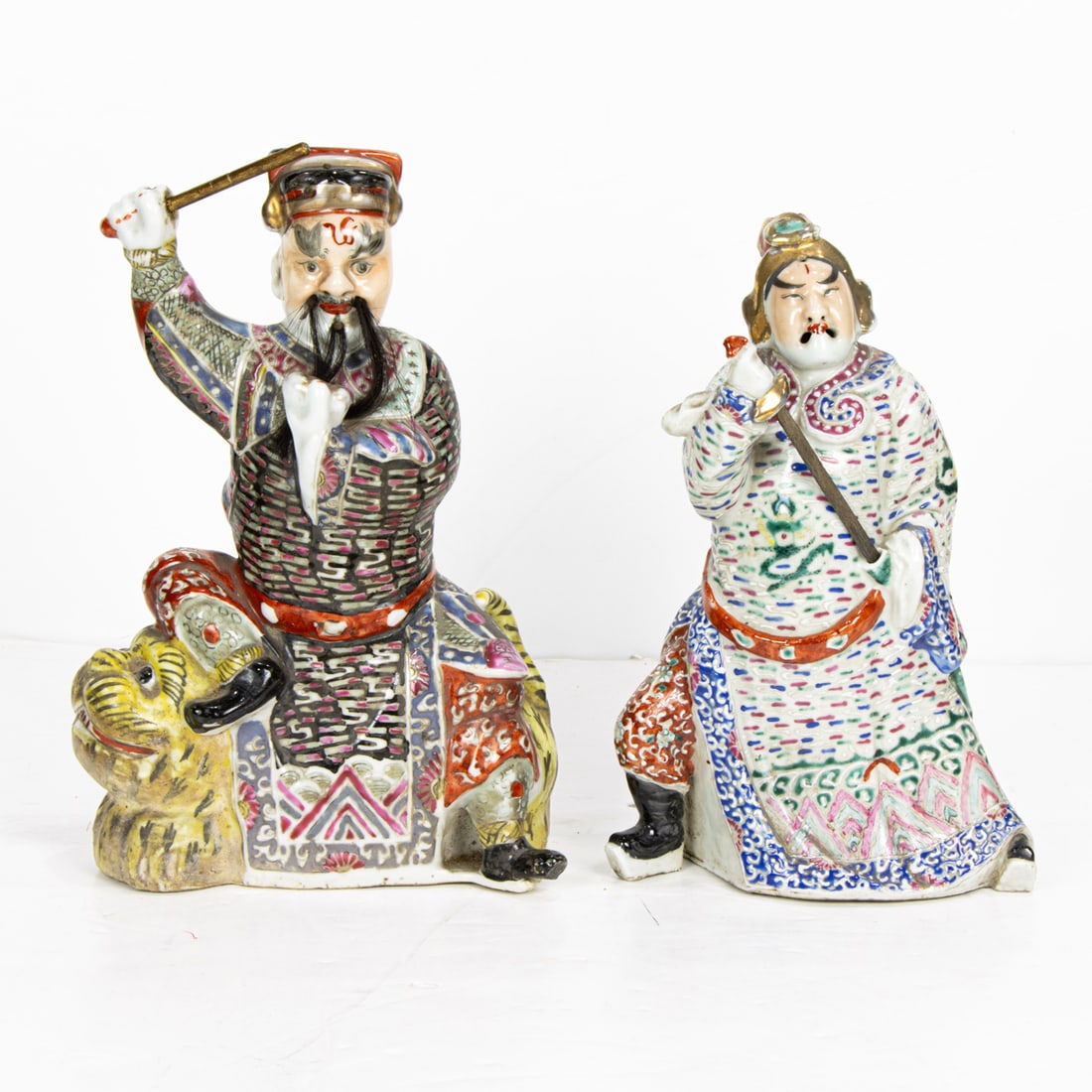 (lot of 2) Chinese famille rose figures (1 of 1)