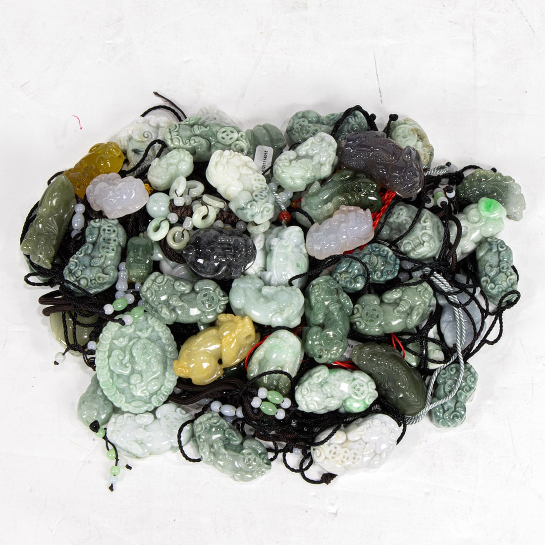 A group of Chinese jadeite pendants (1 of 1)