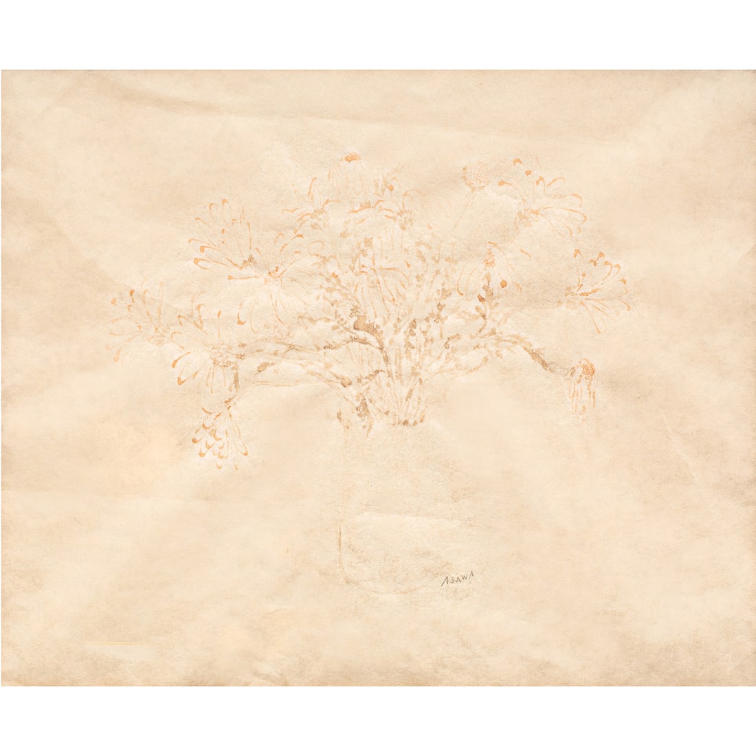 Watercolor, Ruth Asawa (1 of 4)