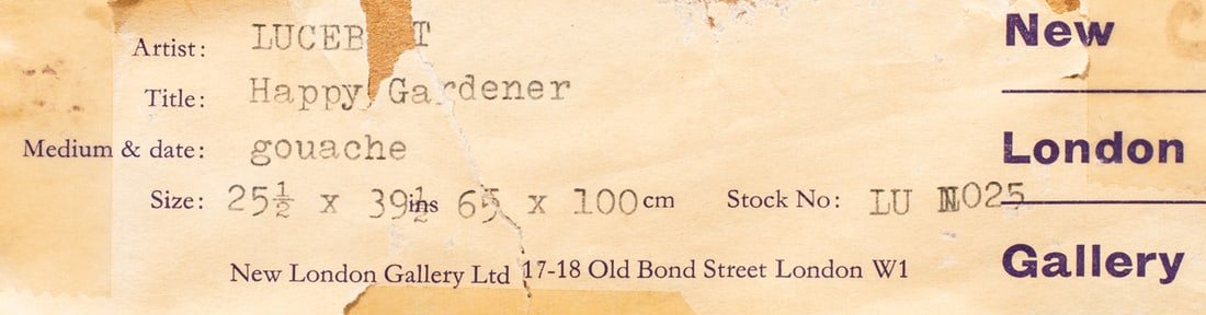 Work on paper, Jean Lucebert - 4