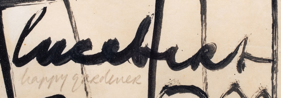 Work on paper, Jean Lucebert - 5