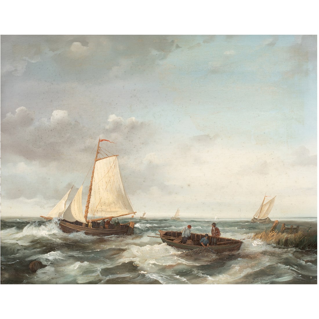 Painting, George Wilhelm Opdenhoff (1 of 5)