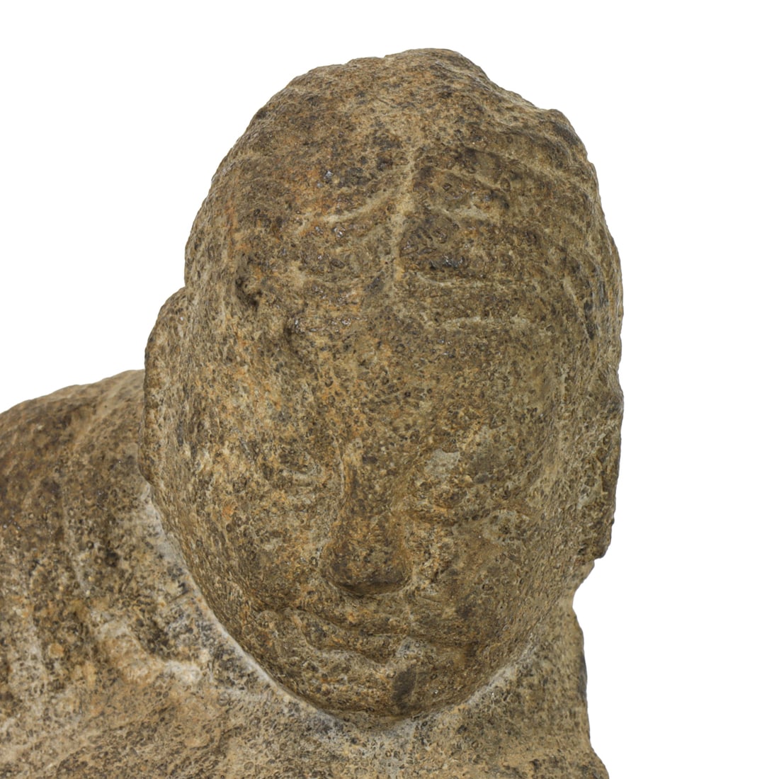 A Chinese limestone Figure - 4