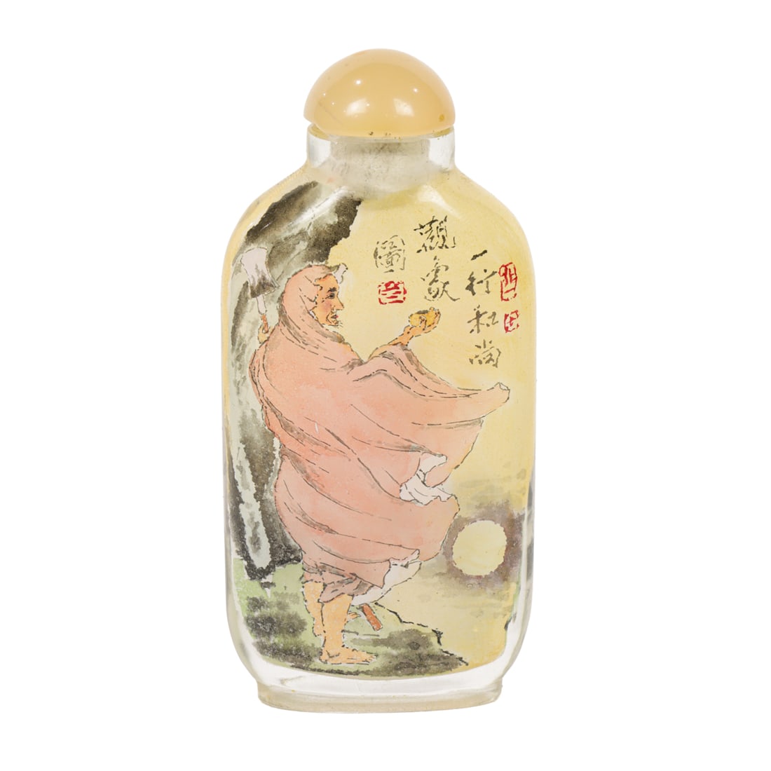 A Chinese inside-painted snuff bottle (1 of 5)