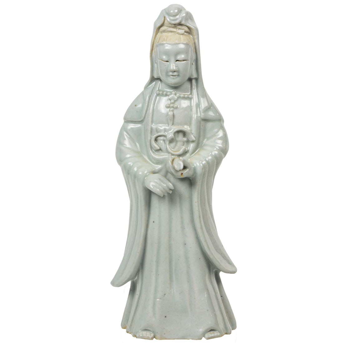 A Chinese Dehua figure of Guanyin (1 of 4)