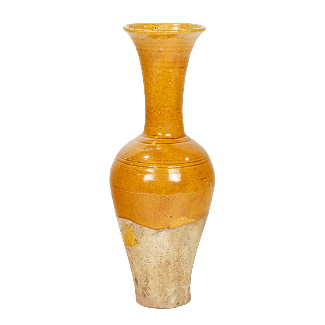 A Chinese amber glazed vase (1 of 5)