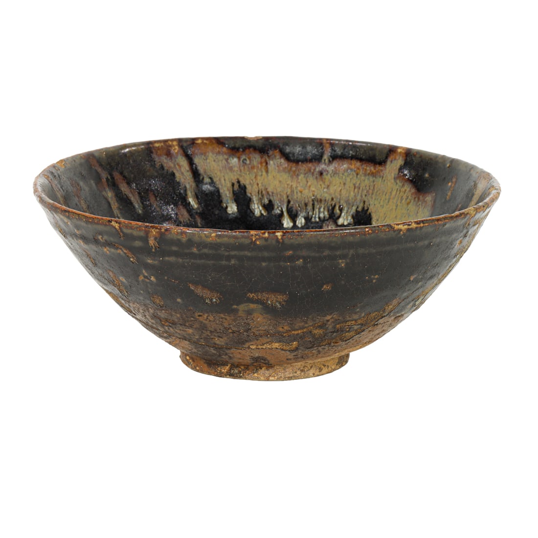A Chinese Henan black glazed bowl (1 of 4)