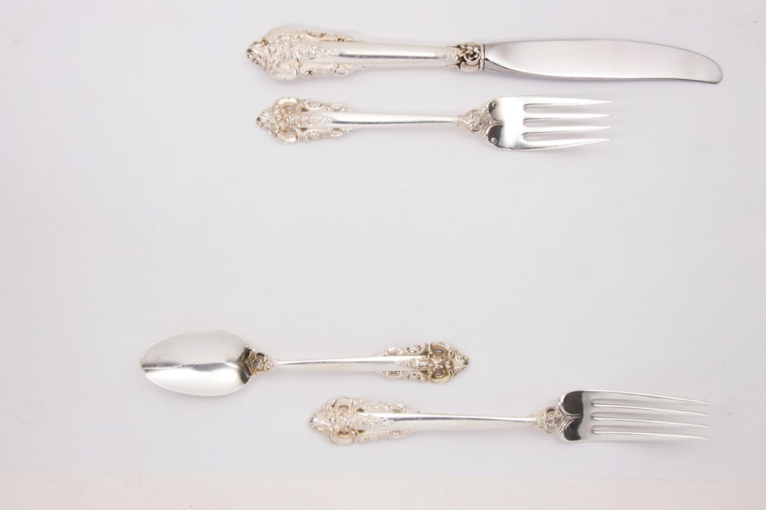 Seventy two English spoons with Others (1 of 5)