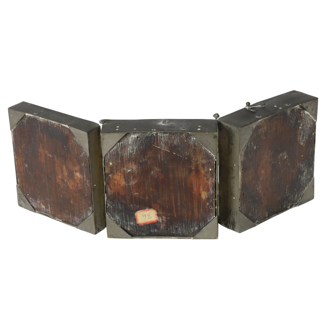 A Russian triptych icon - 3