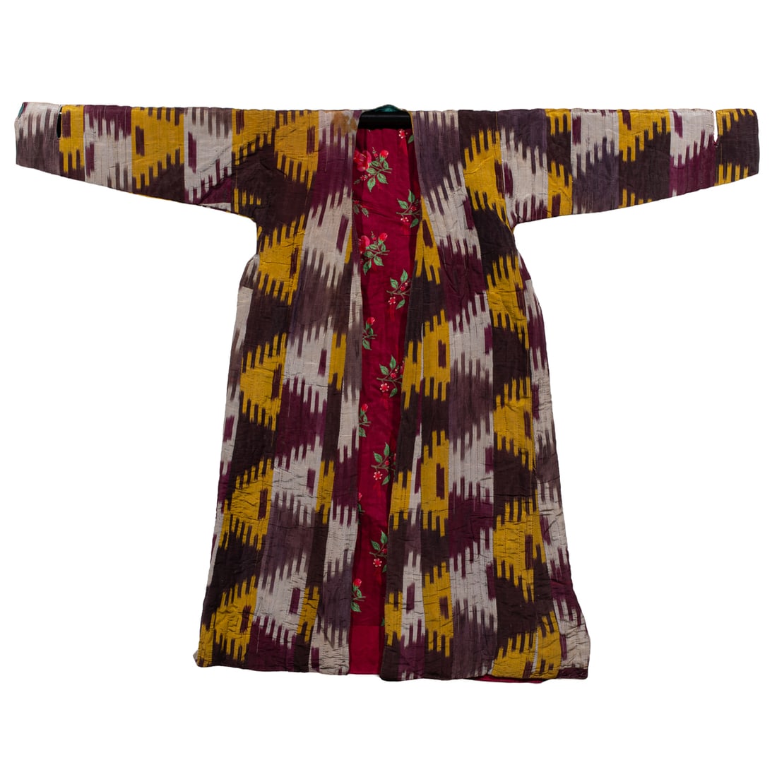 Two silk ikat coats - 2