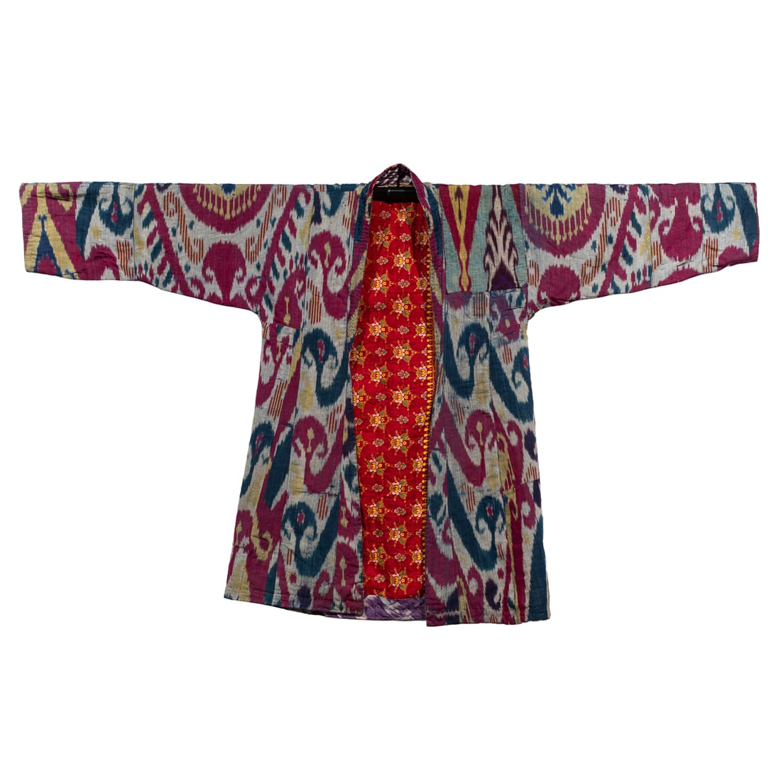 Two silk ikat coats - 4