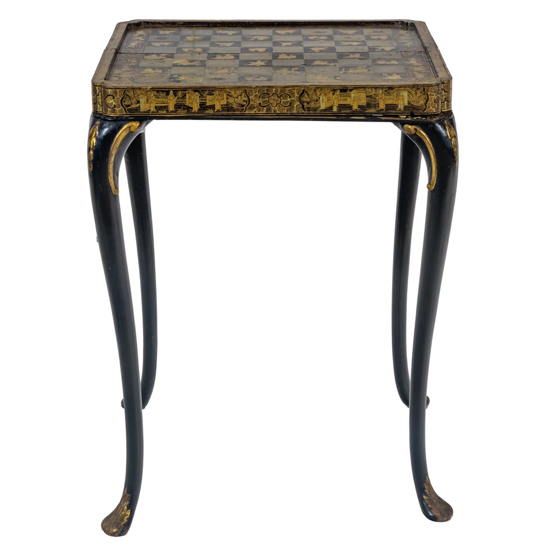 A Chinese Export lacquer game table (1 of 4)