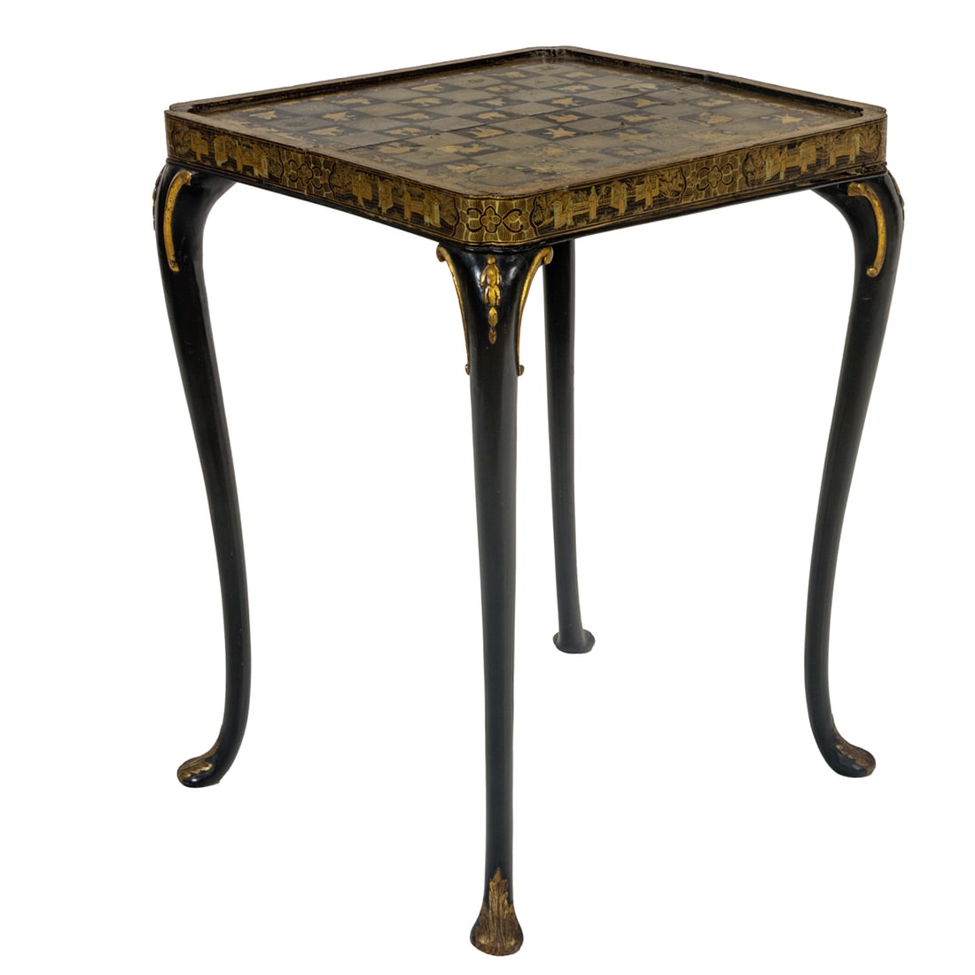 A Chinese Export lacquer game table - 2
