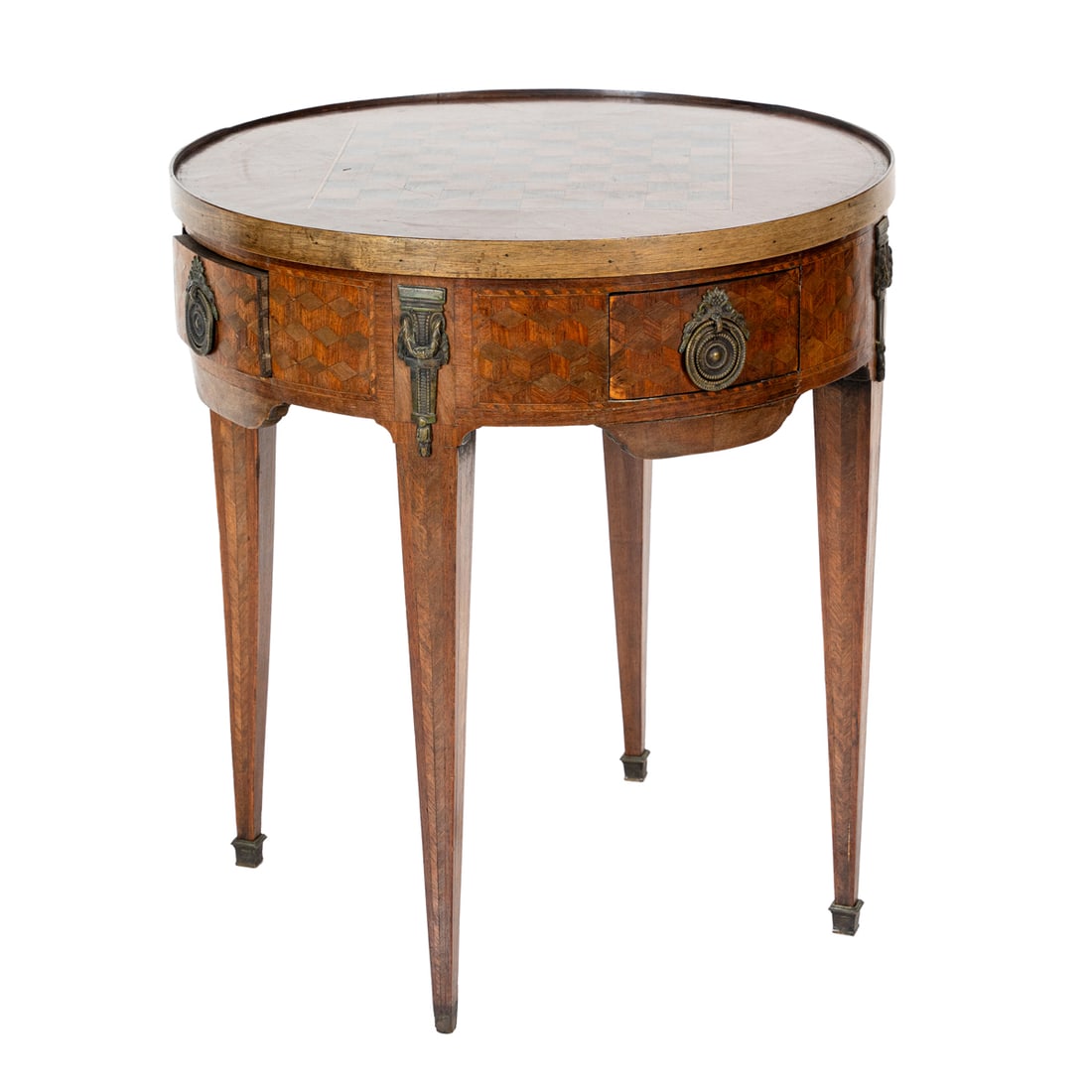 A French flip top games table circa 1900 (1 of 5)