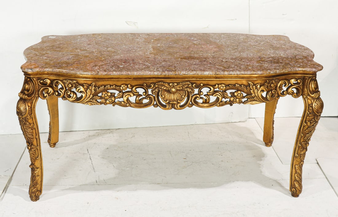 A Rococo style foyer table - 4