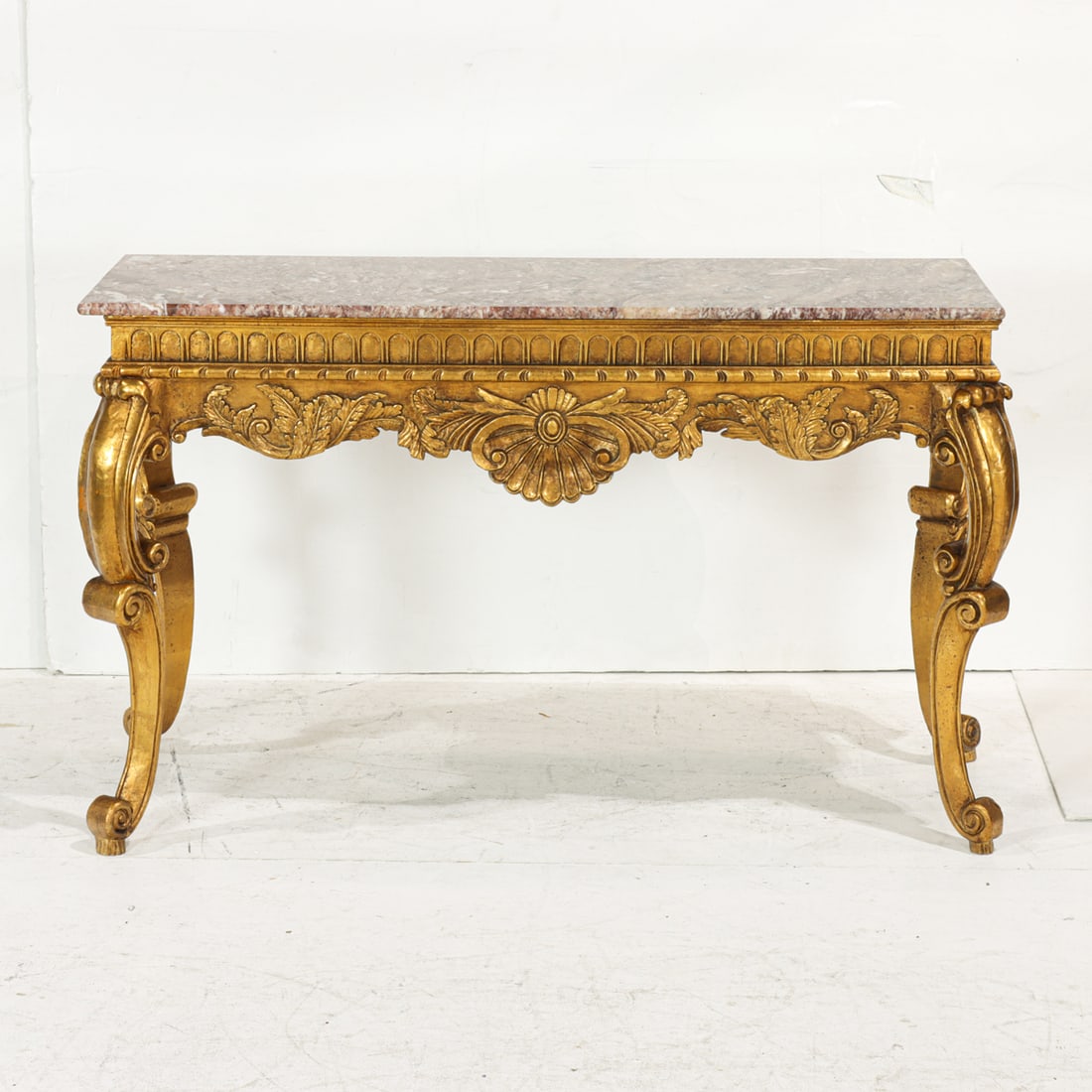 A Rococo style console table - 2