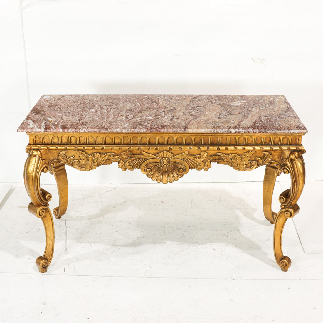 A Rococo style console table - 3