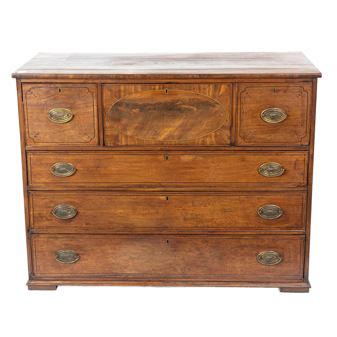 An English Regency mahogany butlers secretary circa 1820 (1 of 8)