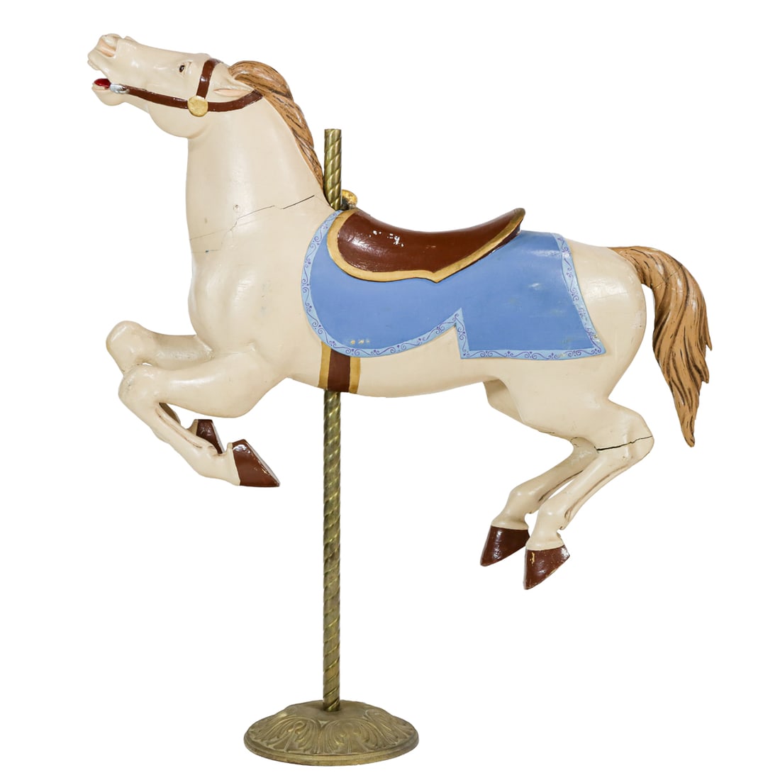 A carousel horse on stand (1 of 4)