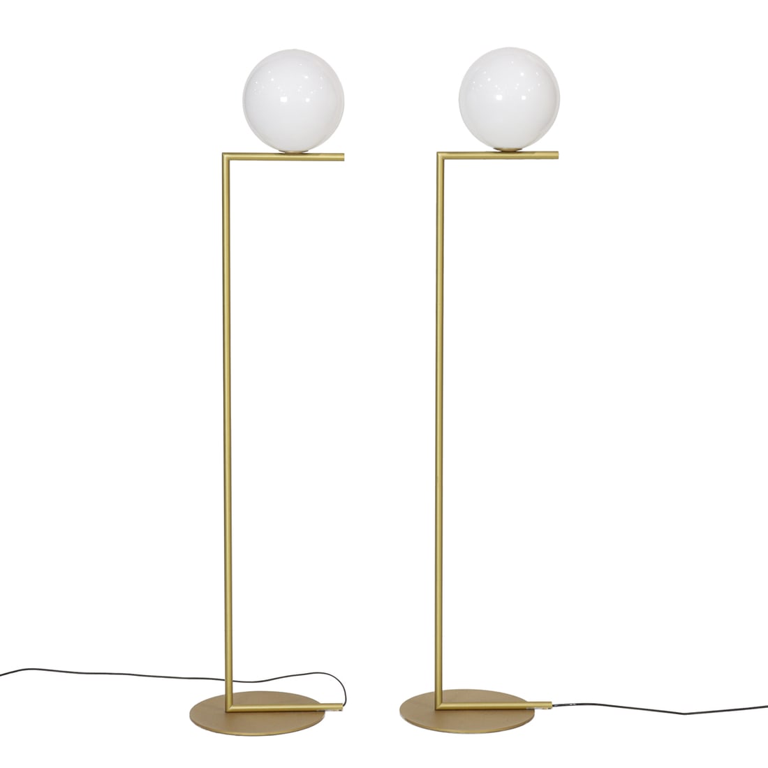 A pair of Flos IC Lights F1 floor lamps designed by Michael Anastassiades (1 of 3)