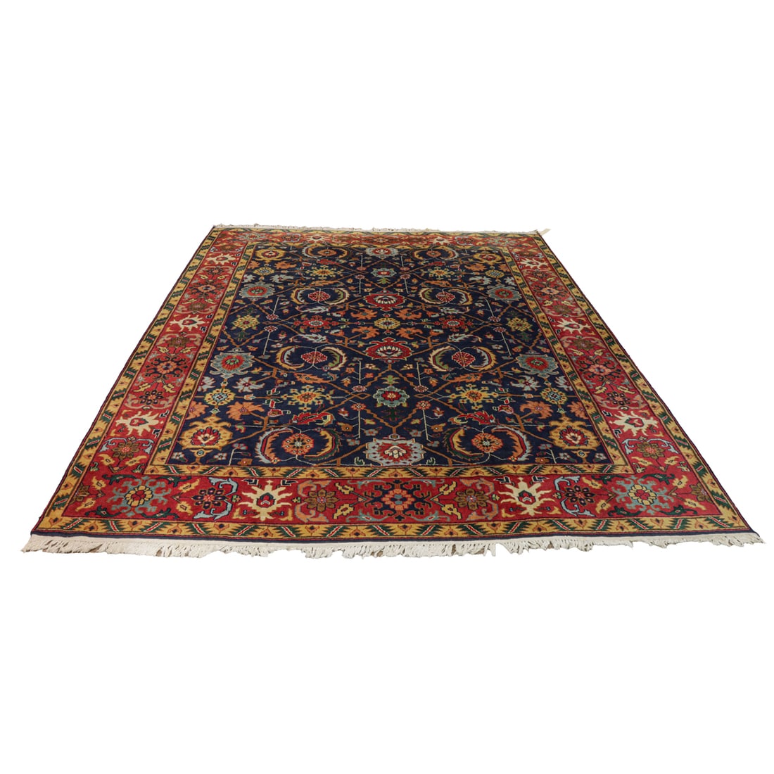 A Turkish carpet: A Turkish carpet, 8'8" x 11'7"