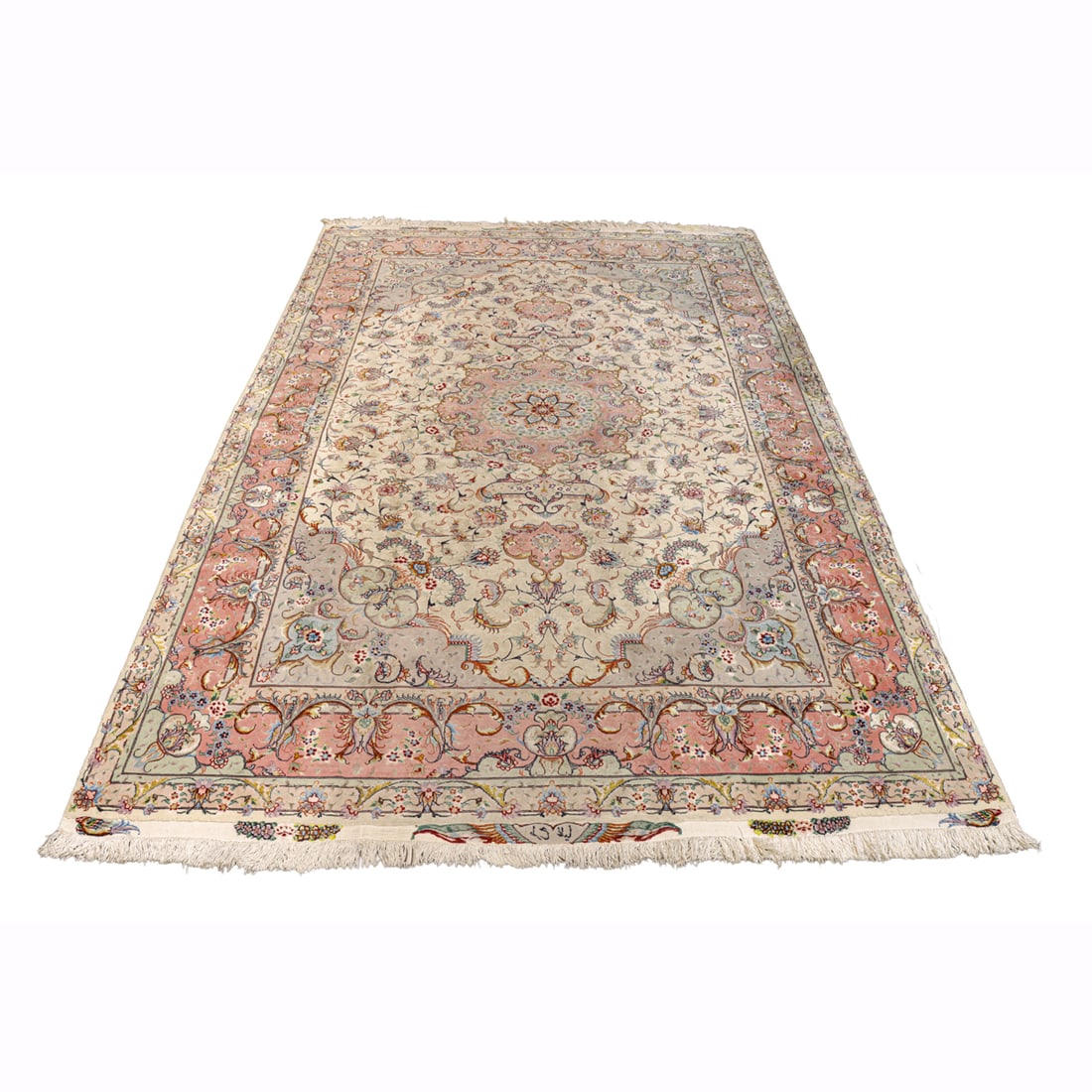 A Persian Tabriz carpet (signed) (1 of 4)