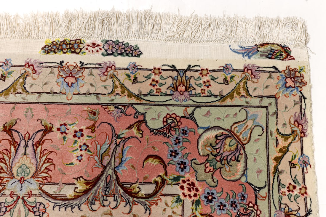 A Persian Tabriz carpet (signed) - 3