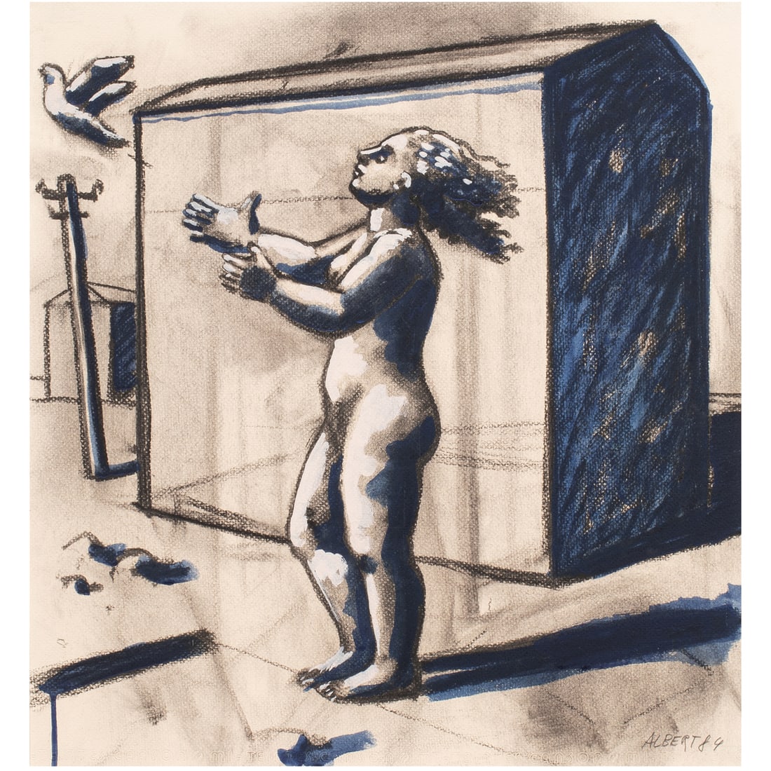 Work on paper, Hermann Albert (1 of 4)