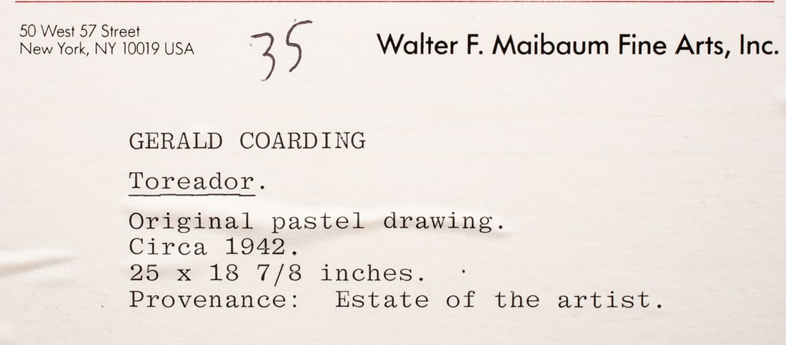 Work on paper, Gerald Coarding - 4