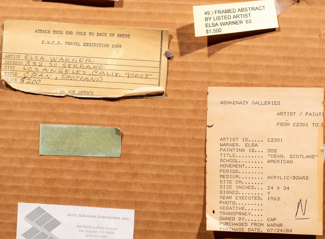 Work on paper, Elsa Warner - 4