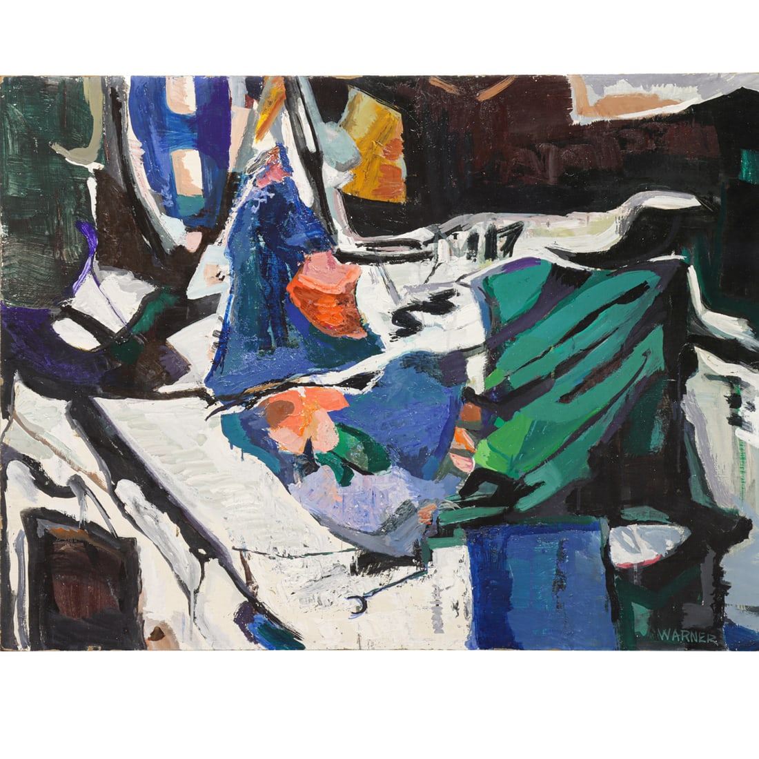 Painting, Elsa Warner (1 of 5)