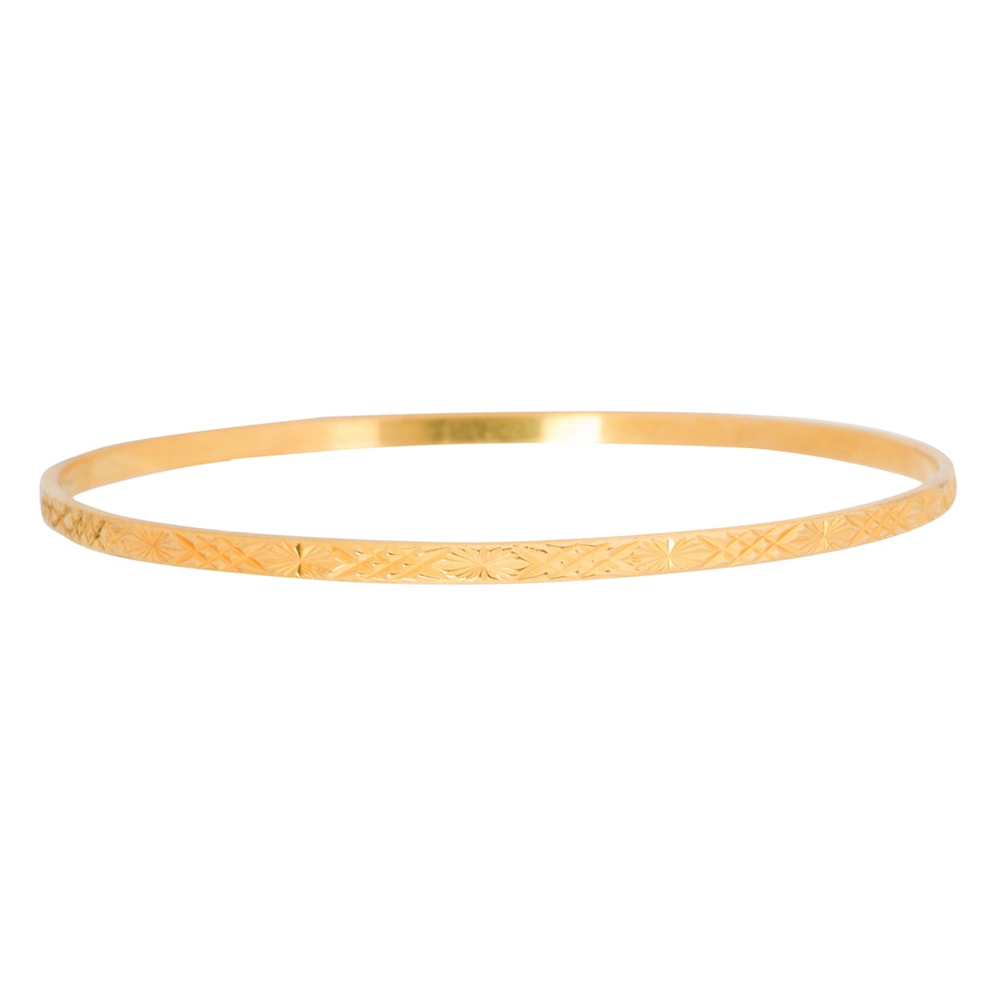 A high karat gold bangle (1 of 4)