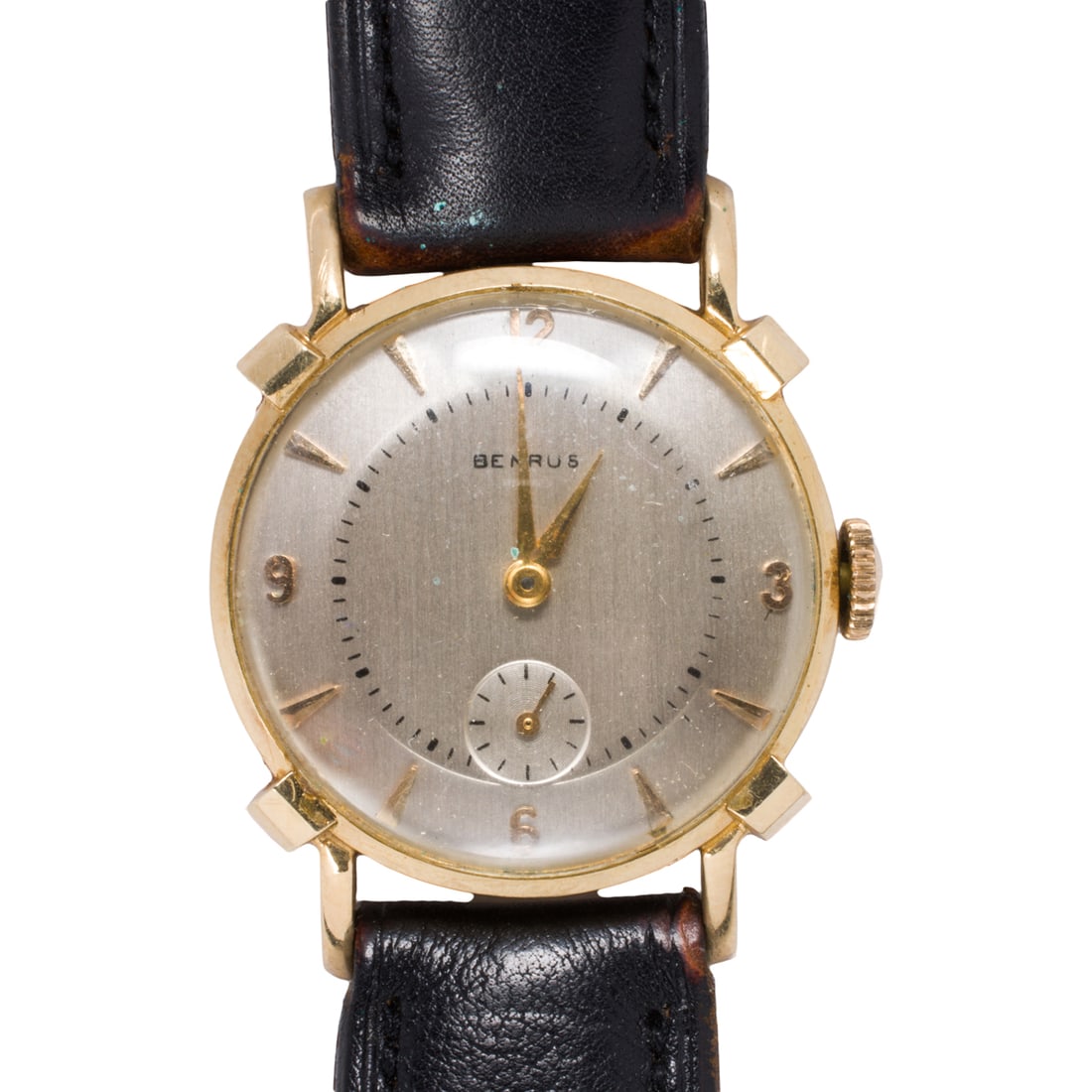 A gold-filled Elgin watch with Bucherer strap (1 of 2)