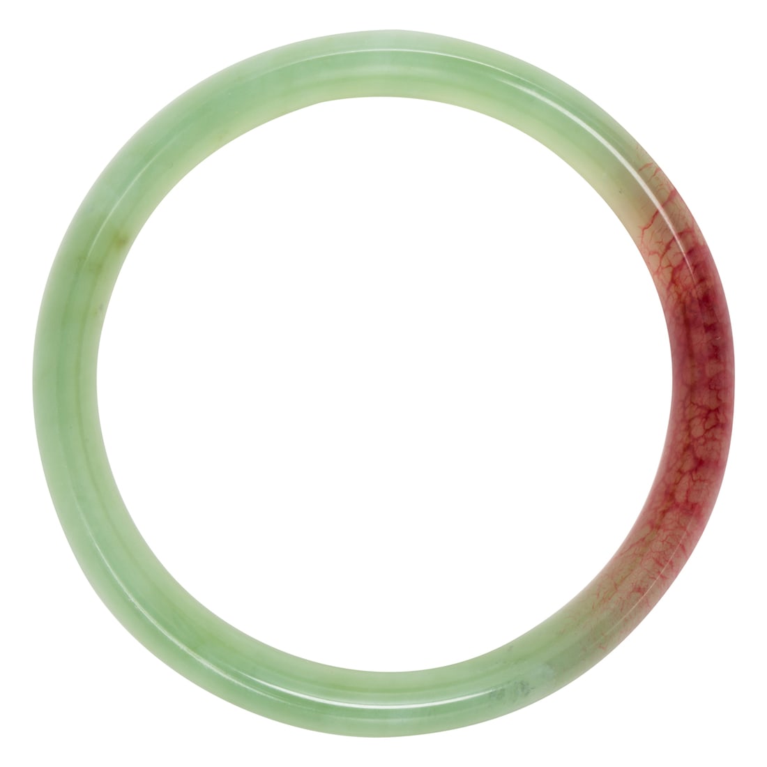 Three dyed hardstone bangles - 4