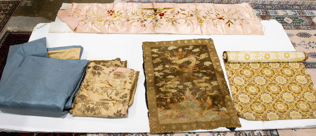 A collection of antique and vintage textiles (1 of 1)