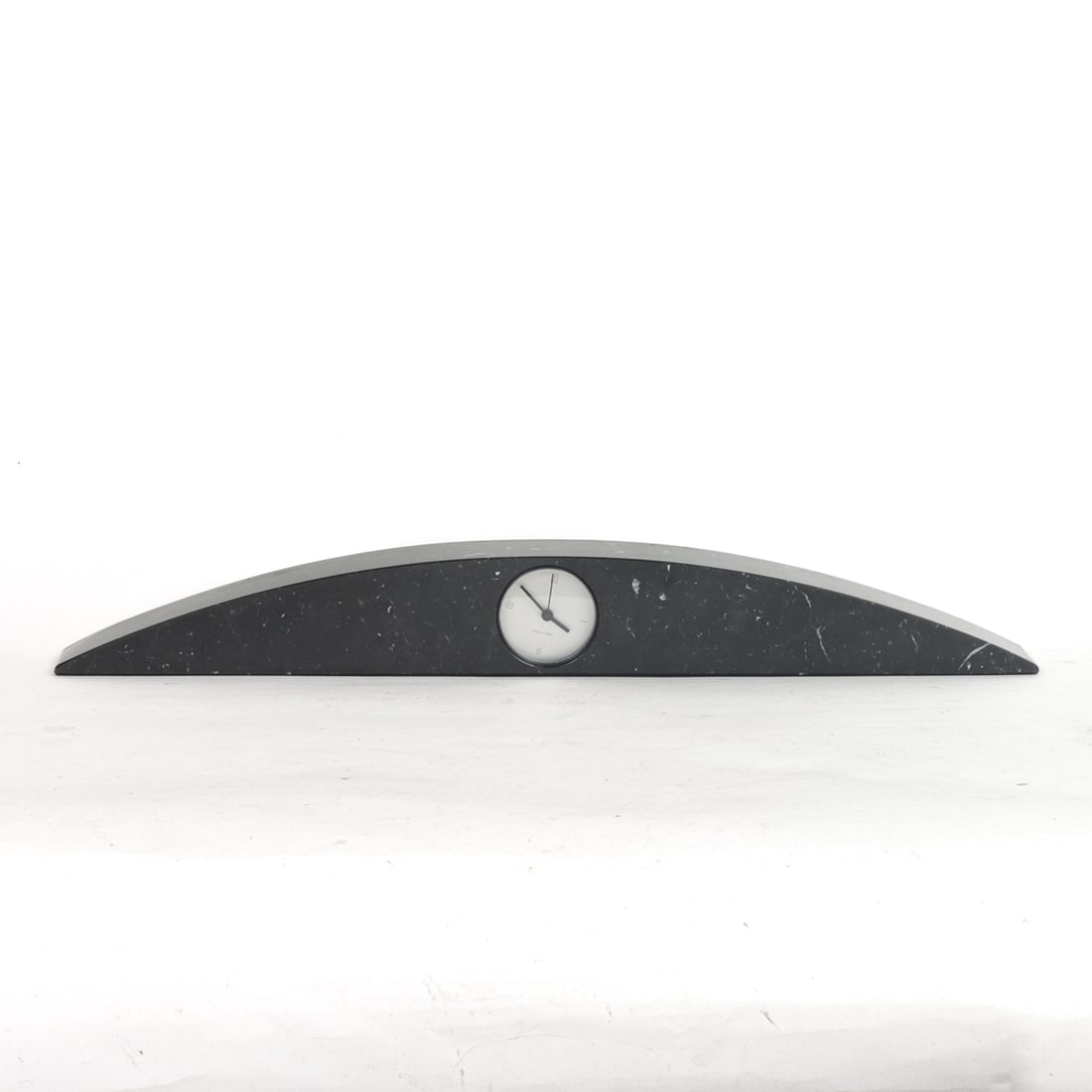 A Piotr Sierakowski Koch & Lowry 'Monticello' black marble desk clock (1 of 1)