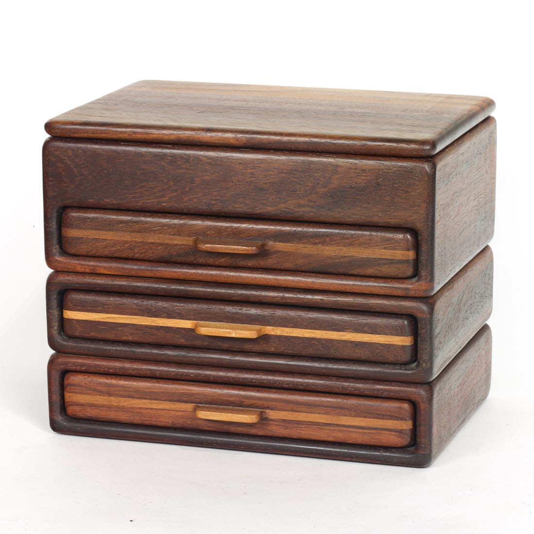 A Modern teak jewelry box (1 of 1)