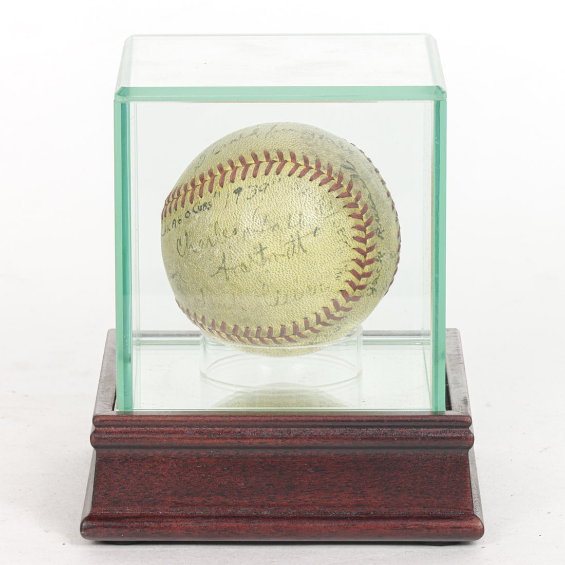 A 1939 Chicago Cubs team signed baseball (1 of 2)