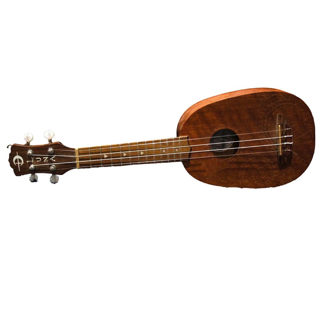A Luna mahogany 'UKE Tatto' concert ukulele (1 of 1)